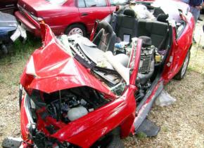 One of the GM cars with a faulty ignition switch