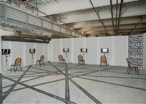 Oliver Ressler, Alternative Economics, Alternative Societies, 2003-08. On display at the Museum of Capitalism